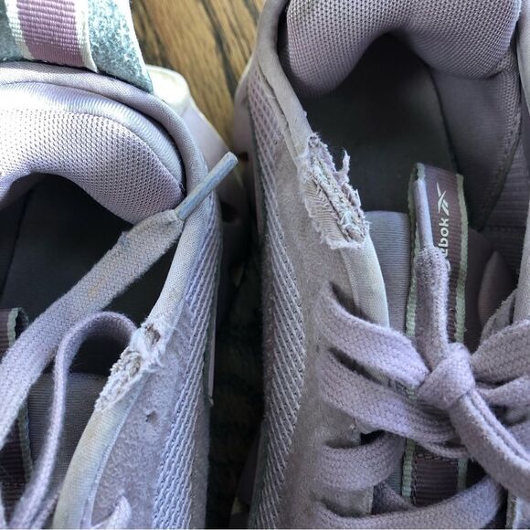 Reebok Zig Dynamica light purple/pink running show‎ woman’s size 8.5 - Picture 5 of 8